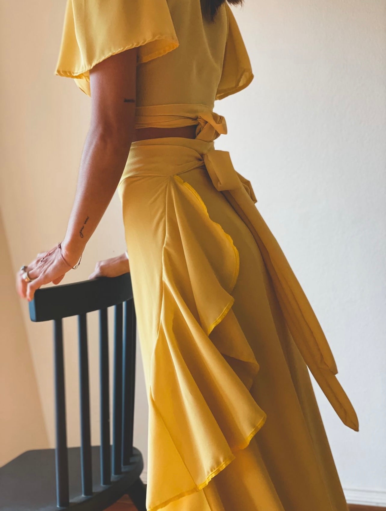 Falda Lola amarillo