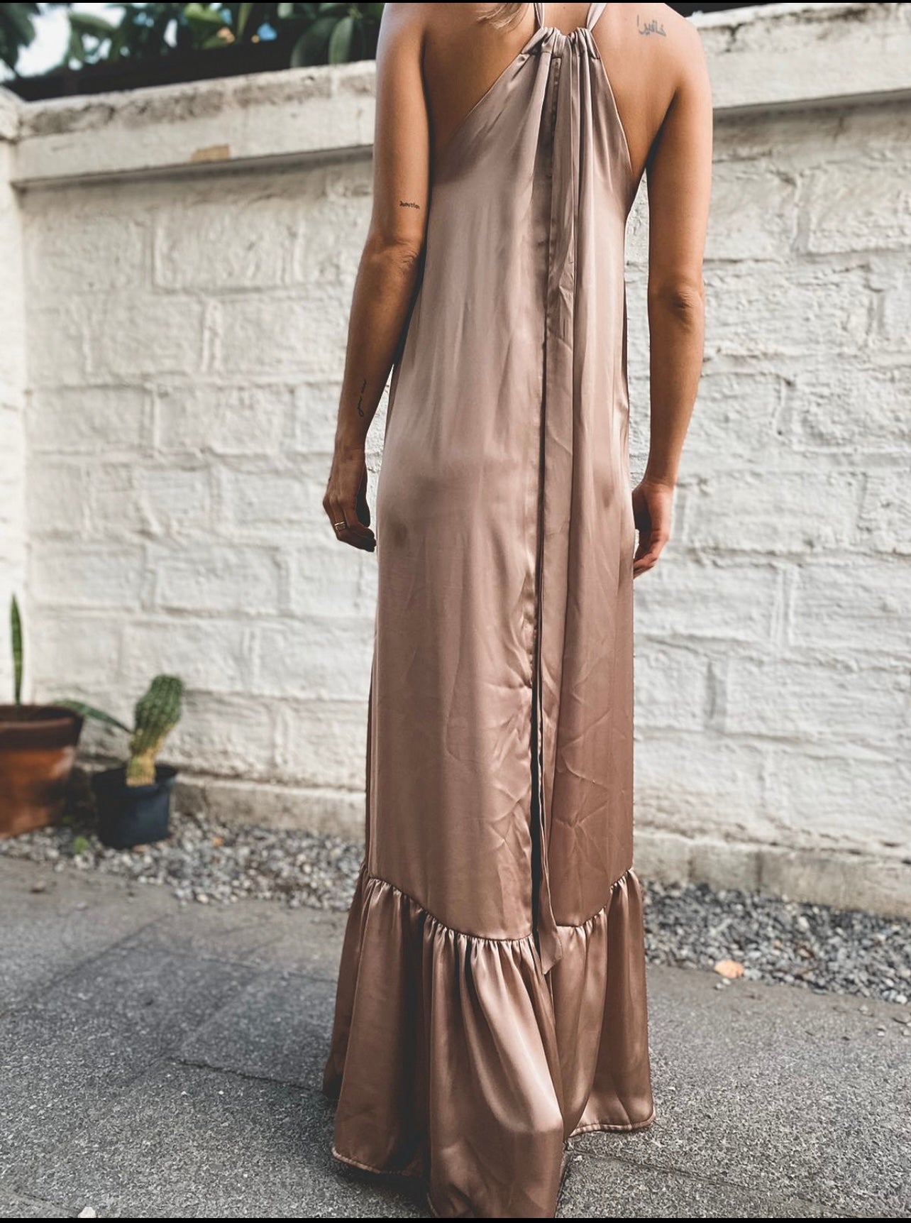 Vestido Kimba Visón