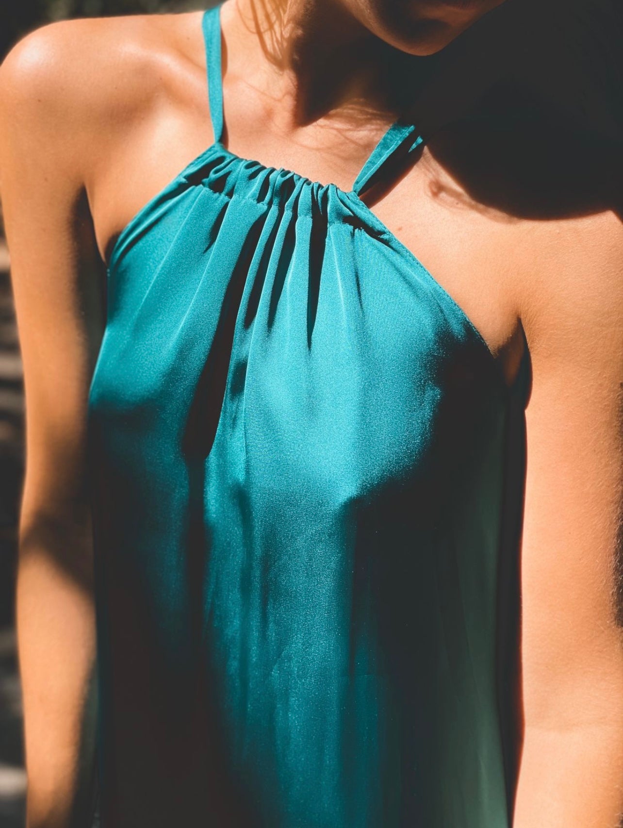 Vestido Kimba turquesa
