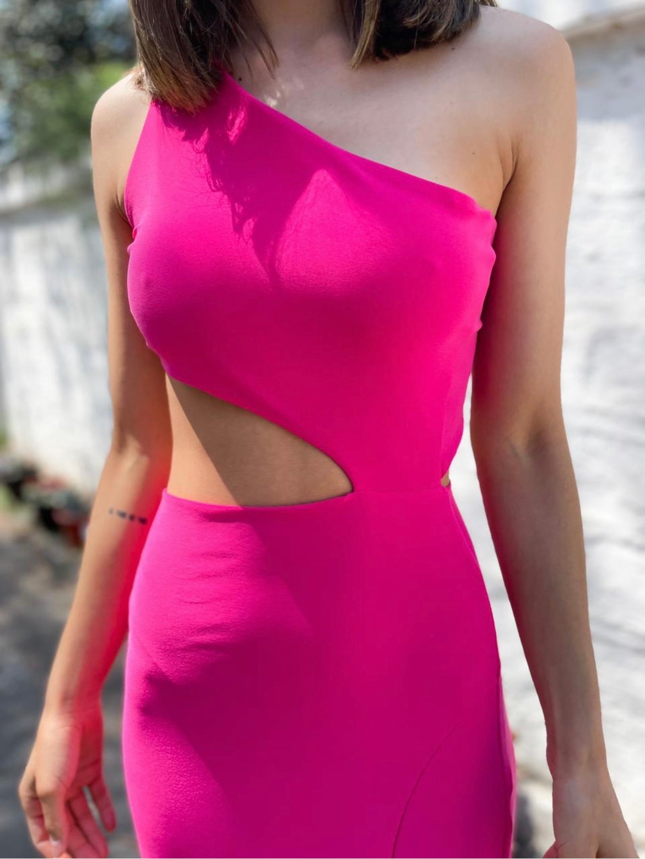 Vestido Ama fucsia