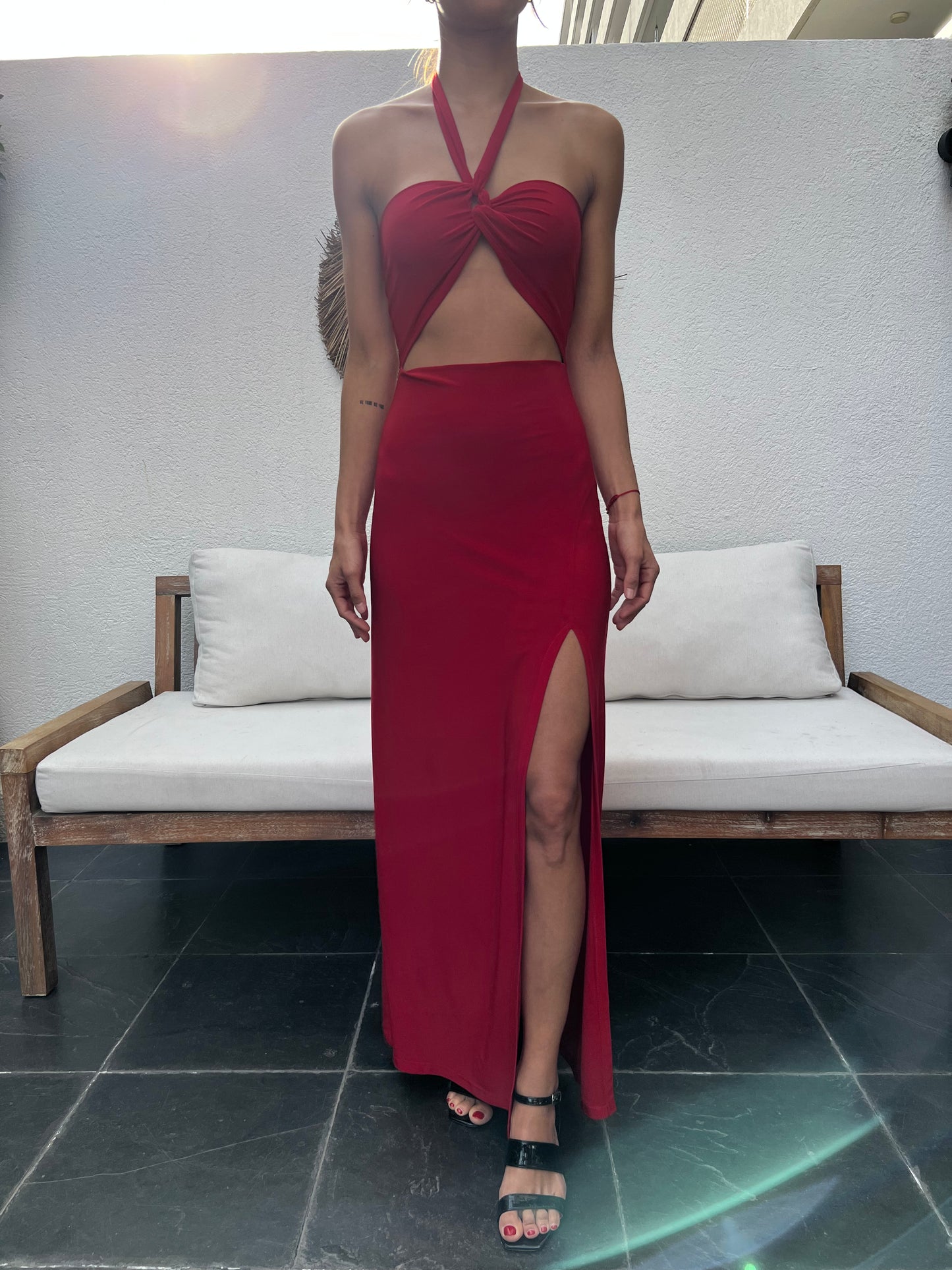 Vestido Triana rojo