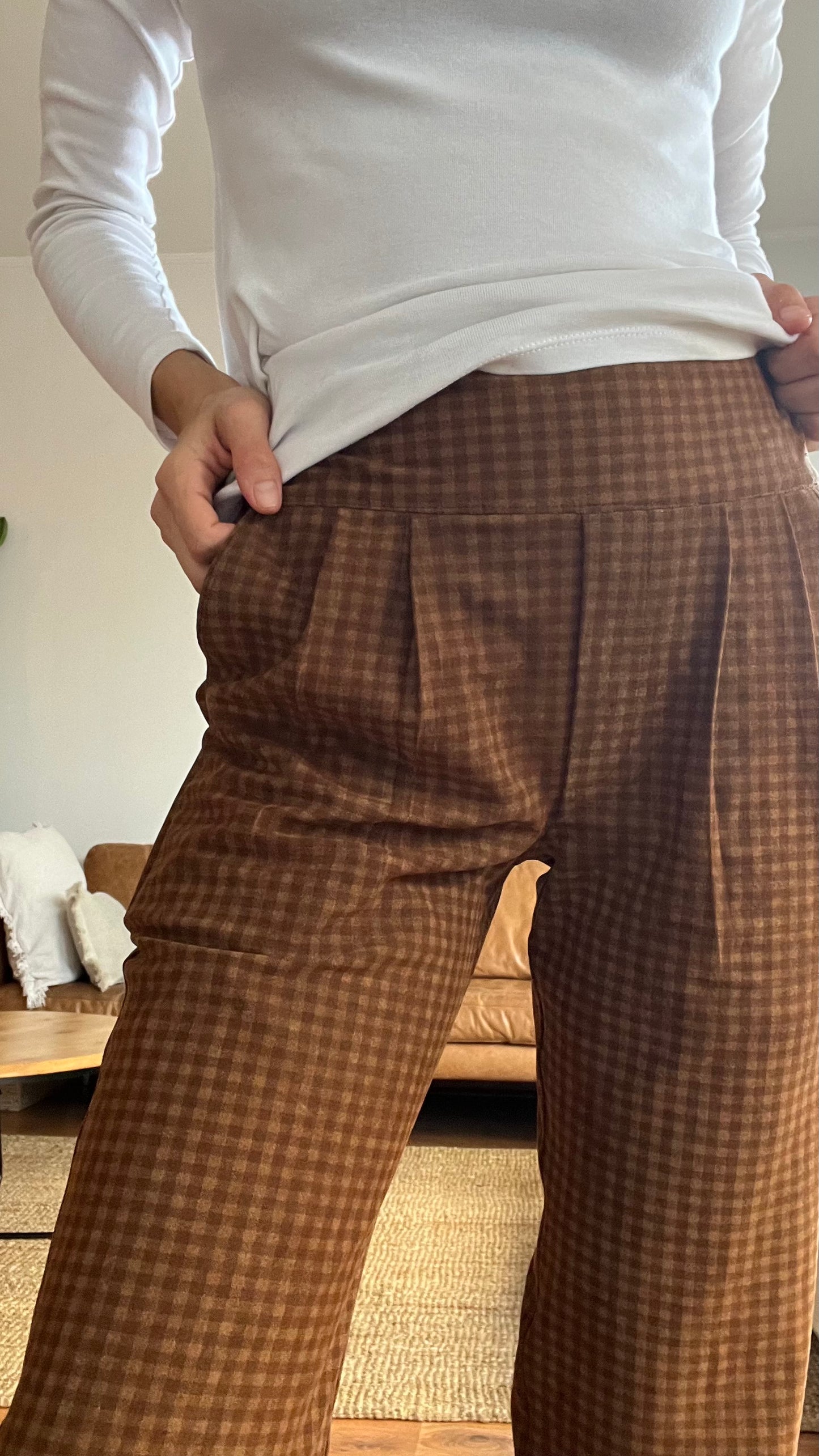 Pantalón sastrero cuadrille